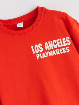 Los Angeles Bask?l? Erkek ?ocuk Sweatshirt