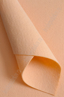 Фетр жесткий 2 мм (10 листов) SF-1944, персиковый №100