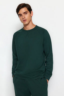 Ye_il Erkek Regular Fit Pijama Tak_m_ TMNAW22PT0510 - Trendyolmilla фото 2