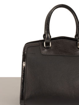 LACCOMA сумка TH1181-1-черный натуральная кожа полиэстер фото 3