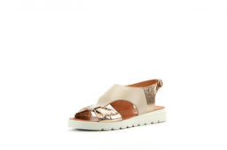 Босоножки 1053.115w.gold/beige.