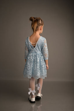 Платье Королева ЦВЕТ: НЕБЕСНЫЙ