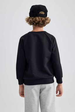 Толстовка для мальчиков с круглым вырезом - Defacto фото 4