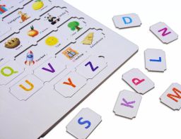 Умные пазлы. Английский алфавит с доп. реальностью - Робинс фото 2