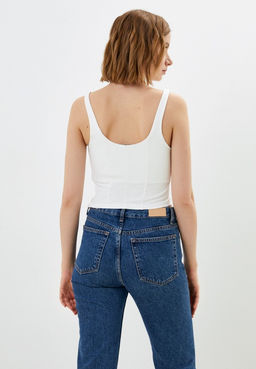 Приталенная блузка-топ корсетного кроя - Incity фото 21