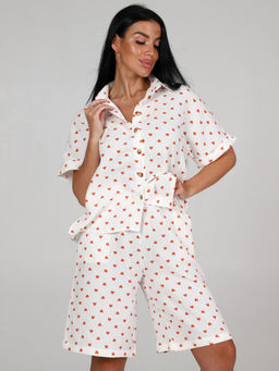 578 ПИЖАМА (ШОРТЫ) (Сердечки) - А-дина фото 2