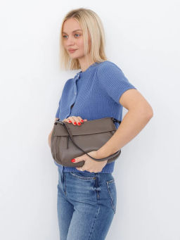 Сумка 6001VG gray Vitelli Grassi