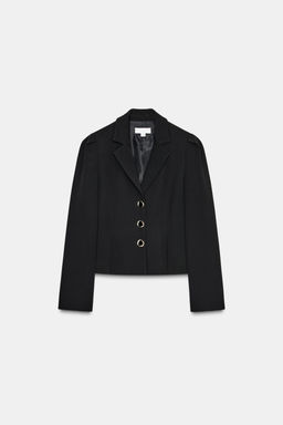 PUFF SLEEVE PEPLUM BLAZER - Zara фото 7