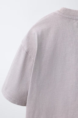 CAMISETA EFECTO LAVADO ROLLING STONE  / Marr?n / Topo - Zara фото 5