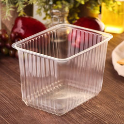 Цена за 500 шт. Контейнер одноразовый «Южуралпак», КР-179, пластик, 2 л, 17.9×13.2×13 см, прозрачный