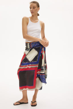 Falda de sat?n con lazada - H&m фото 2