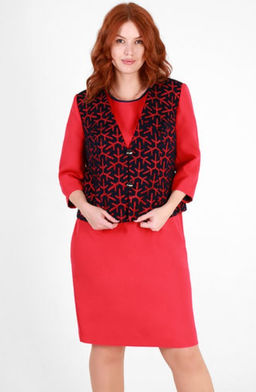 ЭЛЬЗА 1019.С1 Платье-двойка - Almond фото 8