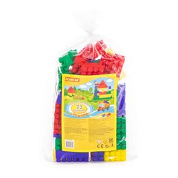 Конструктор средний, 72 элем. в мешке (0309) Полесье