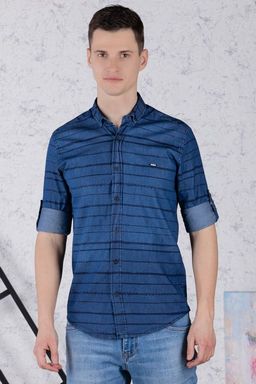 рубашка 
 17.2456-LACIVERT - Tricko фото 3