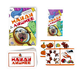 Развивающая игра для детей Найди лишнее, 30 карт - Лас играс фото 6