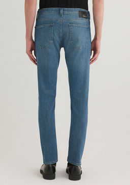 James Lux Black Golgeli Puslu Indigo Mavisi Jean Pantolon  фото 5