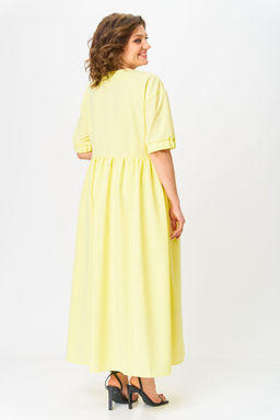 Платье Anastasia Mak 1219 бледно-желтый  фото 8