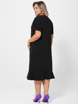 Платье 0421-1 черничный - Dora фото 19