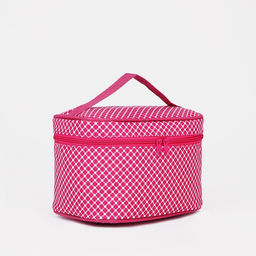 Косметичка на молнии, цвет розовый