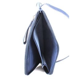 Портмоне мужское Croco-ПР-1061 натуральная кожа 3 отд, 3 карм, синий шора (1004) 245256  фото 3