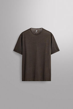 CAMISETA RUNNING ESTRUCTURA LIGERA / Verde medio