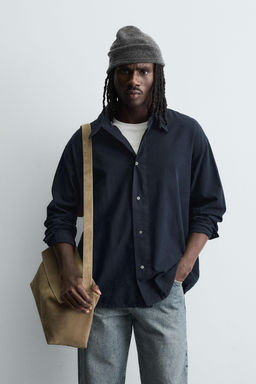 RELAXED FIT CHECK SHIRT - Zara фото 2