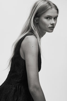Vestido en tejido jacquard - H&m фото 3