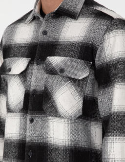 Siyah Comfort Fit Uzun Kollu Oduncu G_mlek - Pierre cardin фото 7