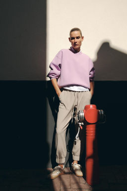 CUFFED HEM TROUSERS - Zara фото 5