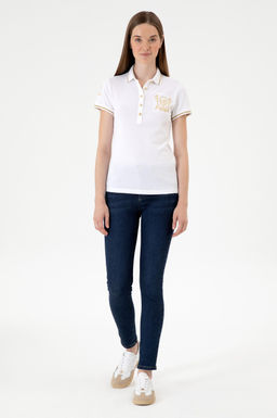 Kad_n Beyaz Ti__rt Sepette S_rpriz _ndirim - U.s. polo assn фото 4