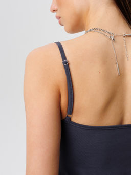 Женское платье на бретелях Lingeamo графит ВП-12 (33)  фото 5