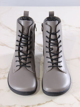 Босоногие ботинки 351.NATAbl.Серый игуана/шерсть