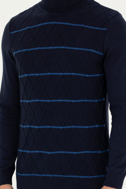 U. S. Polo Assn Мужской темно-синий свитер - U.s. polo assn фото 12