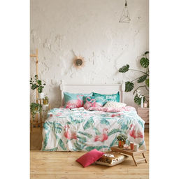 Постельное бельё Этель 2 сп Фламинго 175х215 см, 200х220 см, 50х70+3 см - 2 шт  фото 27
