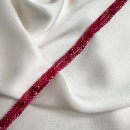 Бусины для украшений из розового Турмалина огранка - Радуга самоцветов фото 2