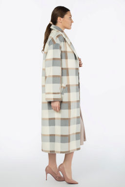 Пальто женское демисезонное (пояс) - El podio фото 3