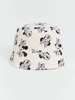 Minnie Mouse Bask?l? K?z Bebek Bucket ?apka