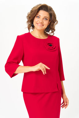 Костюм ДаЛи 7055.2 красный - Anastasia фото 3