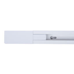 UBX-Q122 GS2 WHITE 100 SET01 Шинопровод осветительный, тип G, в наборе с заглушкой и вводом питания. Однофазный. Белый. Длина 1м. ТМ Volpe.