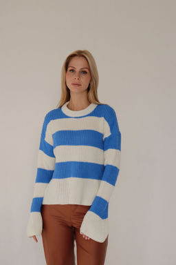 10413 Джемпер бело-голубой - Martichelli фото 2