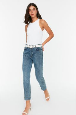 Ekru Fitilli Bluz TWOSS21BZ0090
