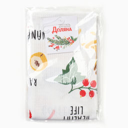 Полотенце кухонное Доляна Granola, 35х60 см, 100% хлопок, 160г/м2  фото 5