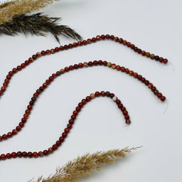 Бусины для украшений из кирпичной Яшмы
