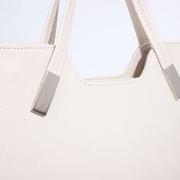 Сумка женская TEXTURA, тоут, средний размер, цвет бежевый  фото 4