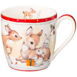 КРУЖКА LEFARD С НОВЫМ ГОДОМ! 250МЛ КРАСНАЯ