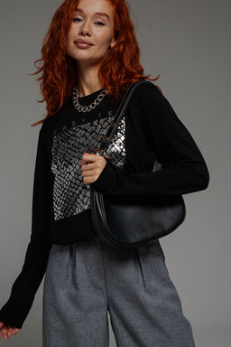 8519/1 Футболка с длинным рукавом женская