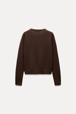 BASIC 100% WOOL SWEATER - Zara фото 7