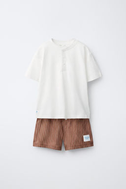 6-14 A?OS/ PIJAMA COMBINADO / Marr?n