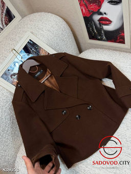 Пальто женское на пуговице