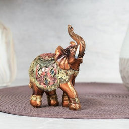 Цена за 2 шт. Статуэтка Слон 10х5х12см / 7121 /уп 2/96/ - Галеонтрейд фото 3